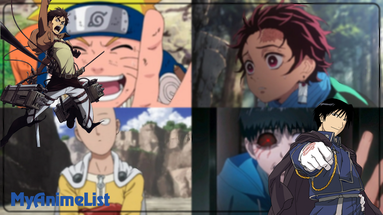Anime más popular Mi lista de animes