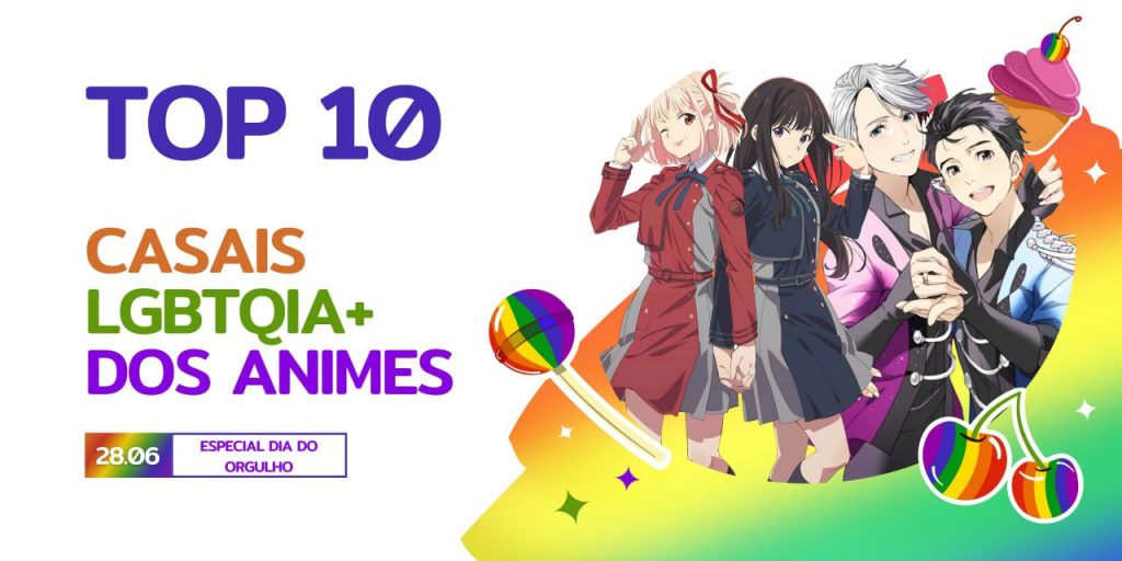 ¡Las 10 mejores parejas LGBTQIA+ del anime!